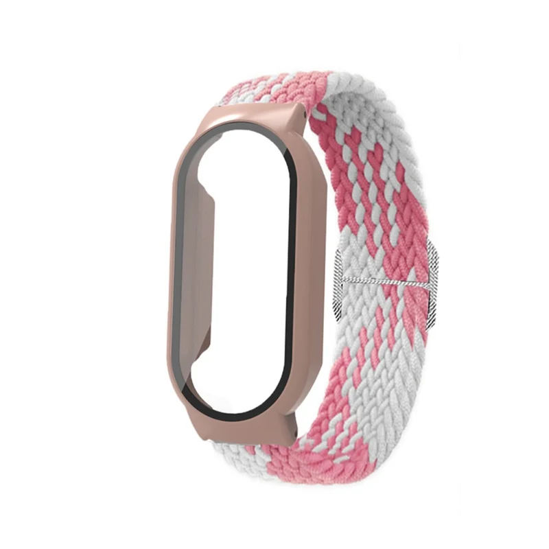 Mega süß Xiaomi Mi Band 7 Textil / Nylon und Glas armband