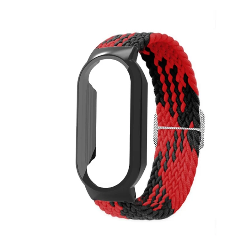 Mega süß Xiaomi Mi Band 7 Textil / Nylon und Glas armband