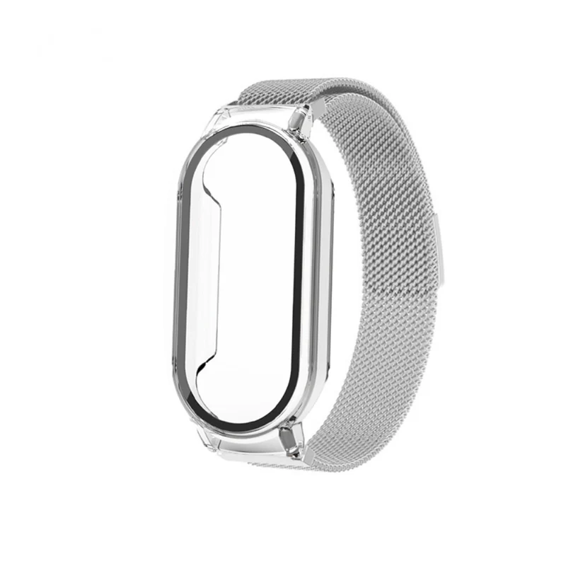 Unglaublich cool Xiaomi Mi Band 7 Metall und Glas armband