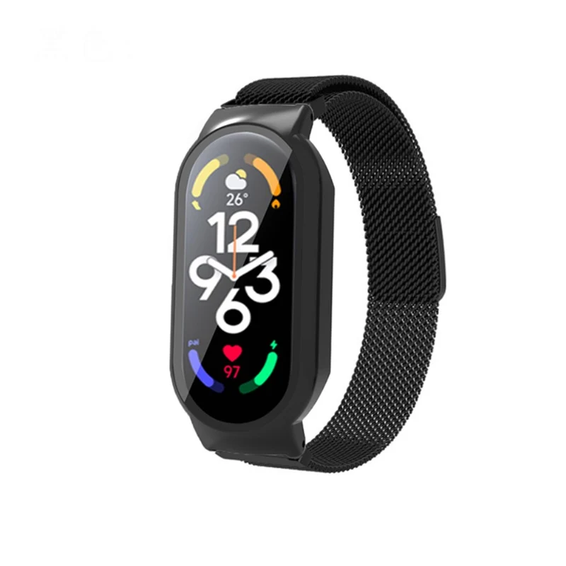 Auffallend gut Xiaomi Mi Band 7 Metall und Glas armband