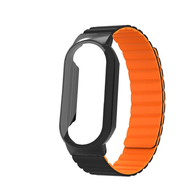 Robust Xiaomi Mi Band 7 Silikon / TPU und Glas armband