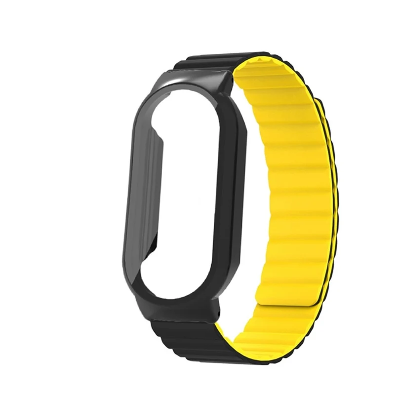 Robust Xiaomi Mi Band 7 Silikon / TPU und Glas armband