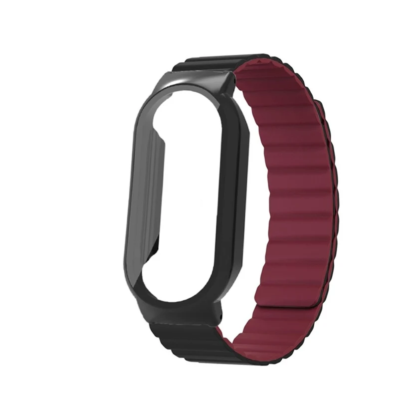 Robust Xiaomi Mi Band 7 Silikon / TPU und Glas armband