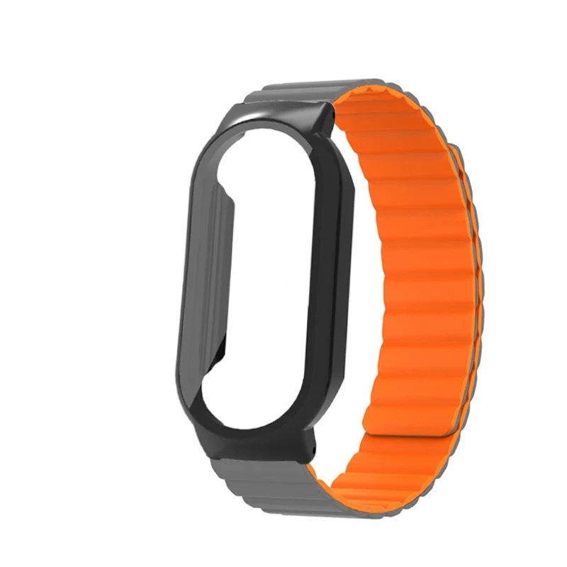 Robust Xiaomi Mi Band 7 Silikon / TPU und Glas armband