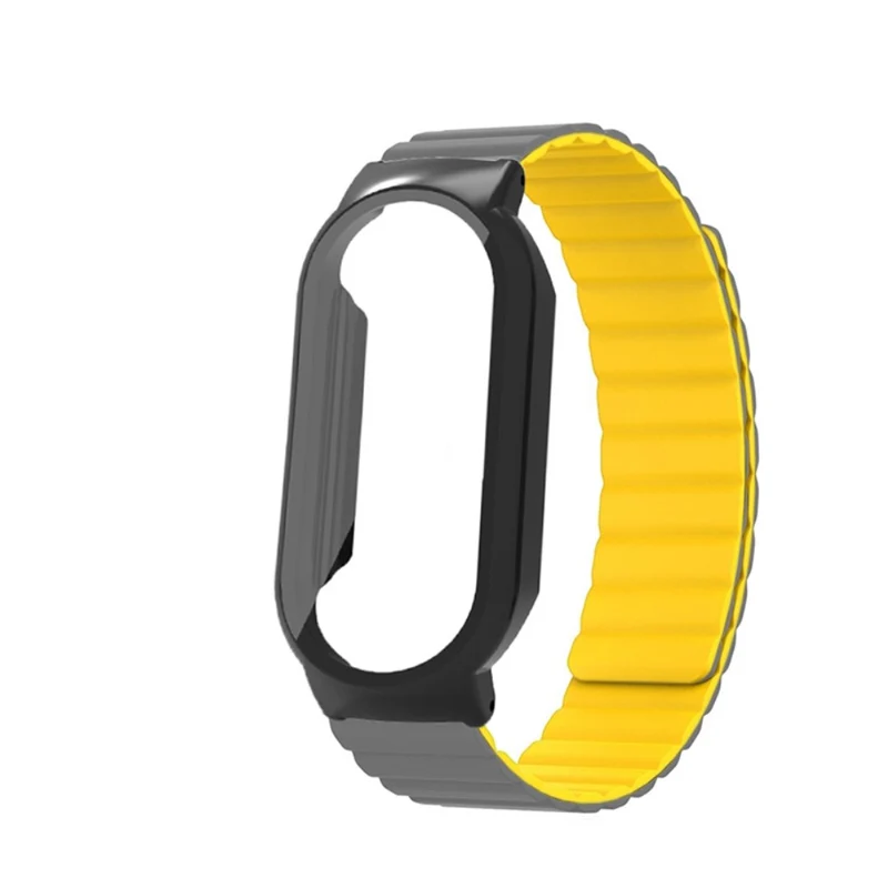 Robust Xiaomi Mi Band 7 Silikon / TPU und Glas armband