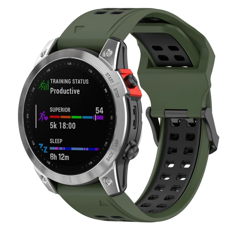 Sehr schön Universell Garmin Silikon / TPU armband