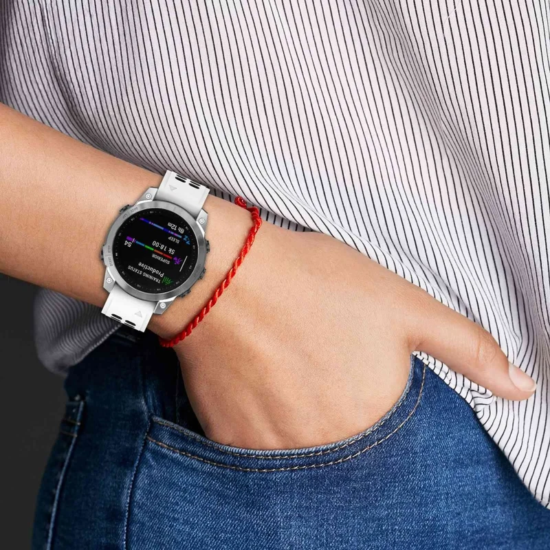 Sehr schön Universell Garmin Silikon / TPU armband