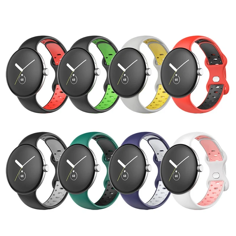 Super gut Google Pixel Watch Silikon / TPU armband - Größe: L