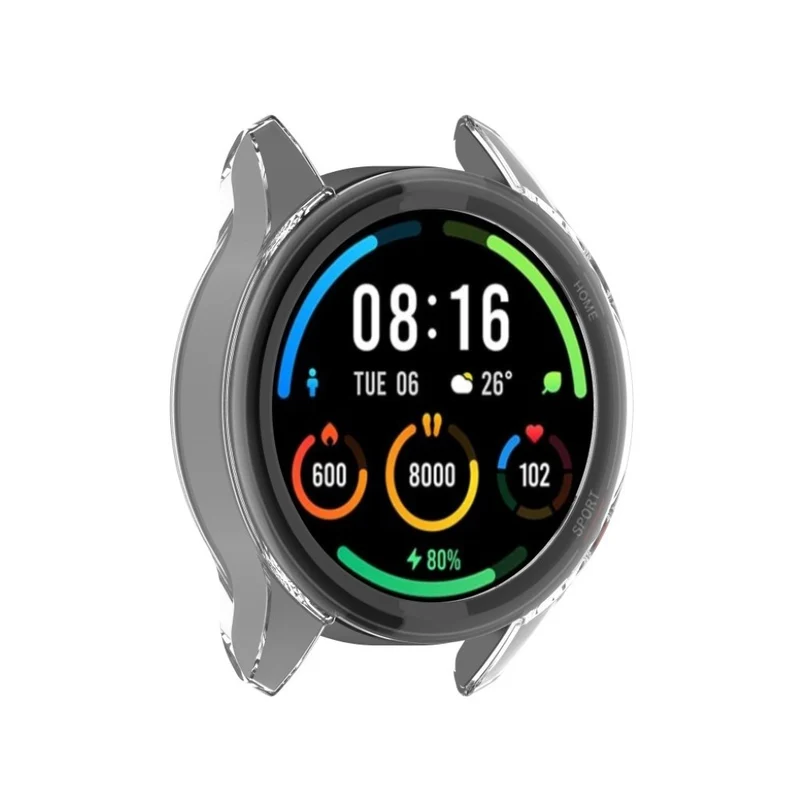 Xiaomi Mi Watch Color Sports Transparent Silikon / TPU Bumper