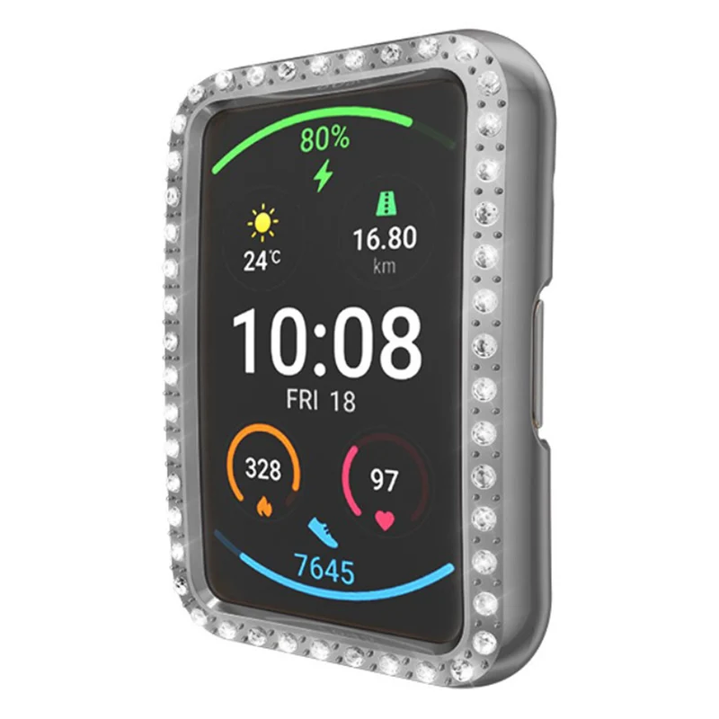 Huawei Watch Fit Strass und Silikon / TPU Bumper