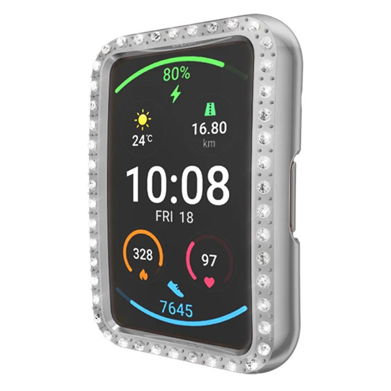 Huawei Watch Fit Strass und Silikon / TPU Bumper