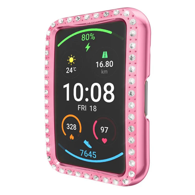 Huawei Watch Fit Strass und Silikon / TPU Bumper