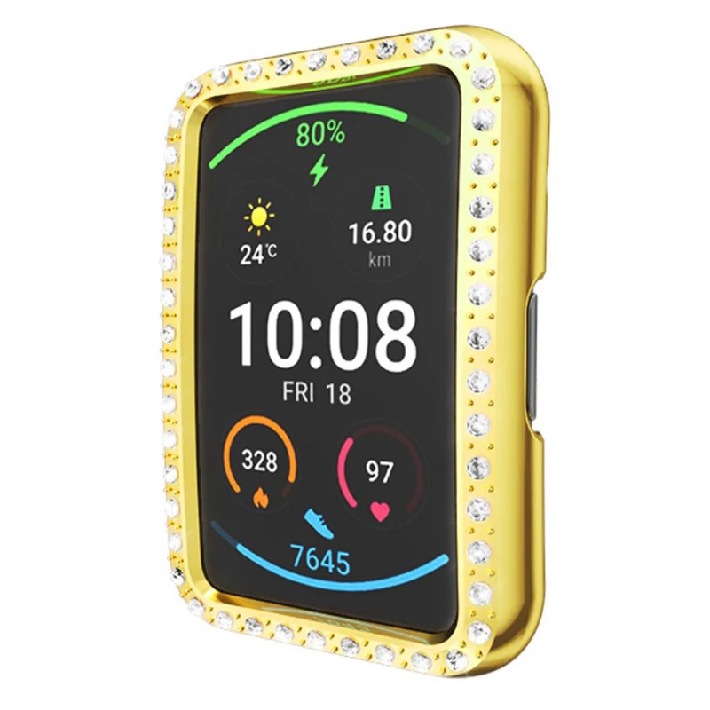 Huawei Watch Fit Strass und Silikon / TPU Bumper