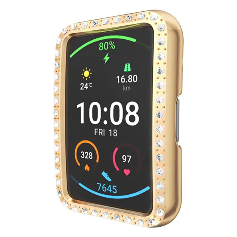 Huawei Watch Fit Strass und Silikon / TPU Bumper
