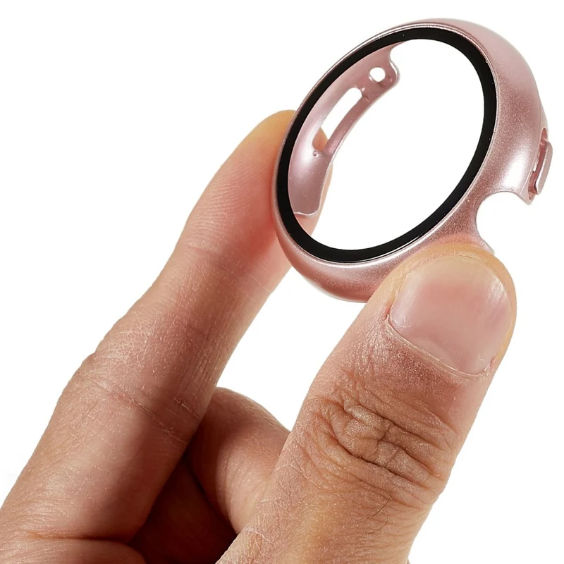 Super Modisch Google Pixel Watch Hülle mit Displayschutz in Plastik und Gehärtetes Glas