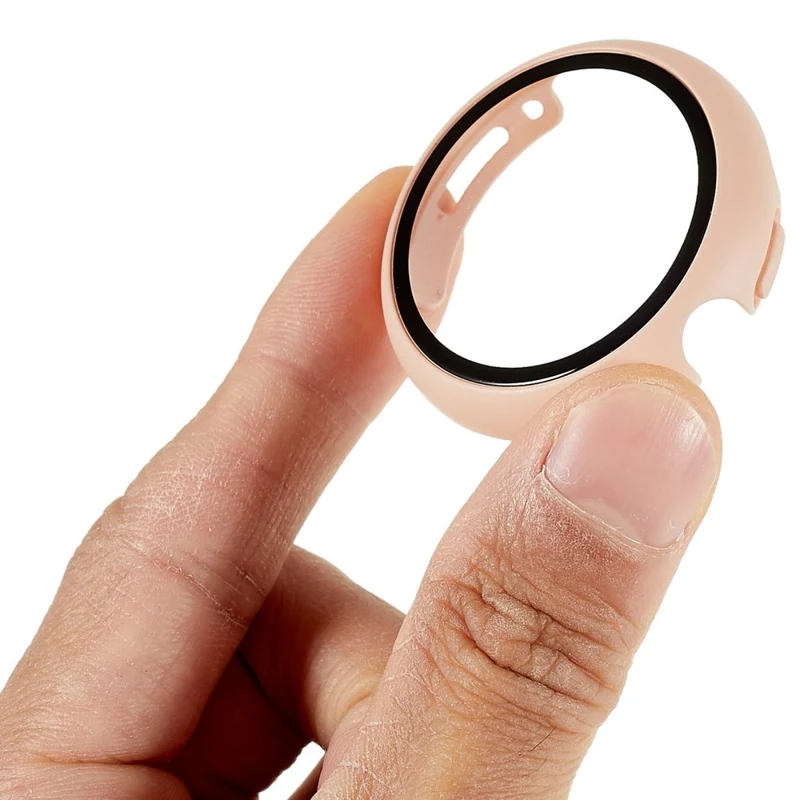 Super Modisch Google Pixel Watch Hülle mit Displayschutz in Plastik und Gehärtetes Glas