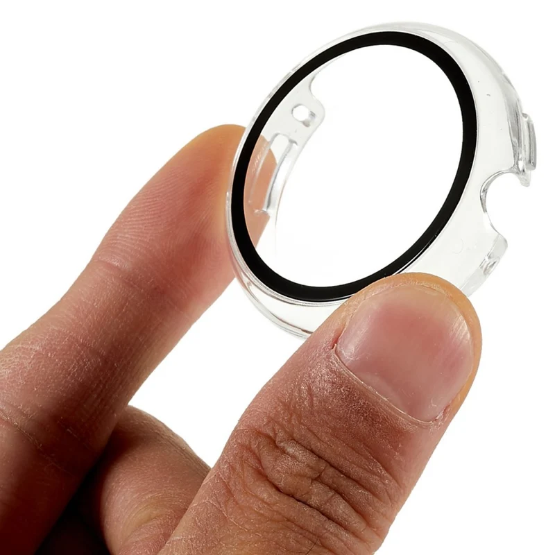 Super Modisch Google Pixel Watch Hülle mit Displayschutz in Plastik und Gehärtetes Glas