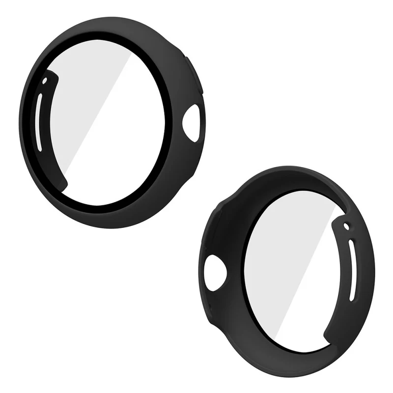 Absolut Gut Google Pixel Watch Hülle mit Displayschutz in Plastik und Gehärtetes Glas