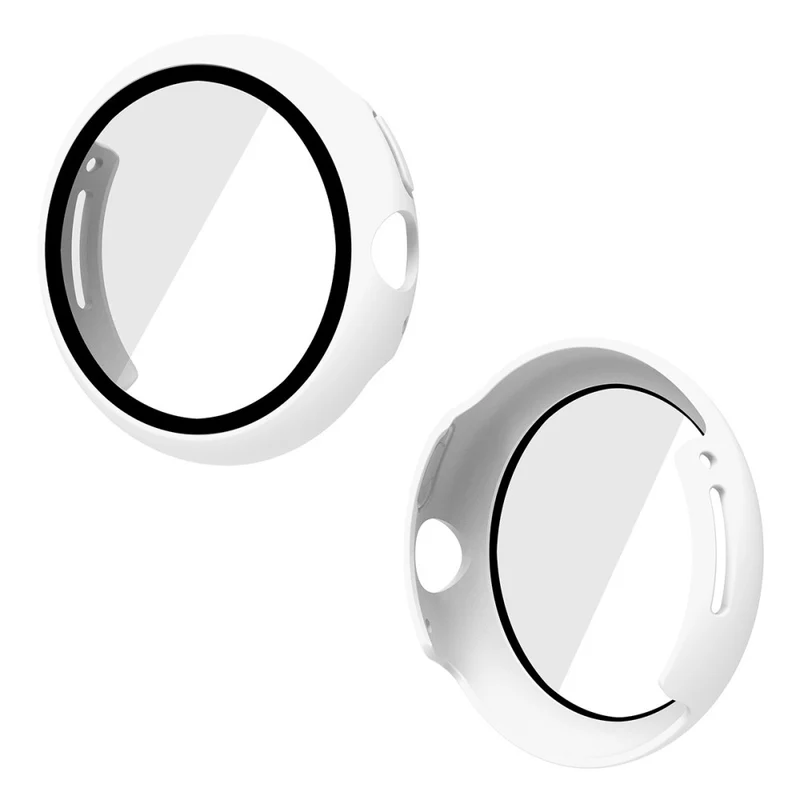 Absolut Gut Google Pixel Watch Hülle mit Displayschutz in Plastik und Gehärtetes Glas