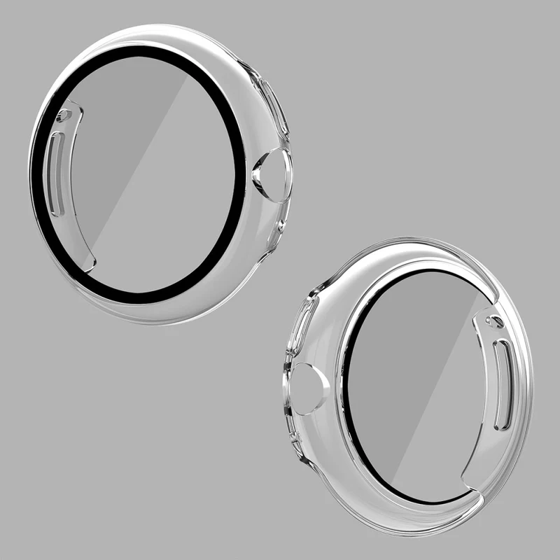 Absolut Gut Google Pixel Watch Hülle mit Displayschutz in Plastik und Gehärtetes Glas