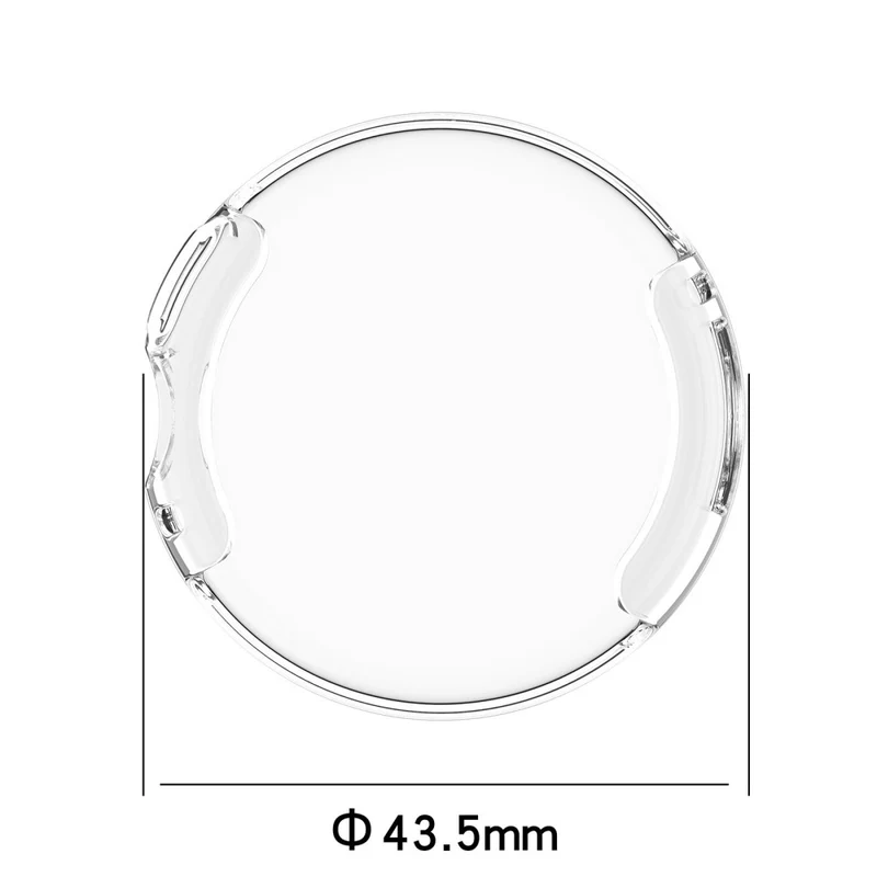 Stilvoll Google Pixel Watch Hülle mit Displayschutz in Silikon / TPU