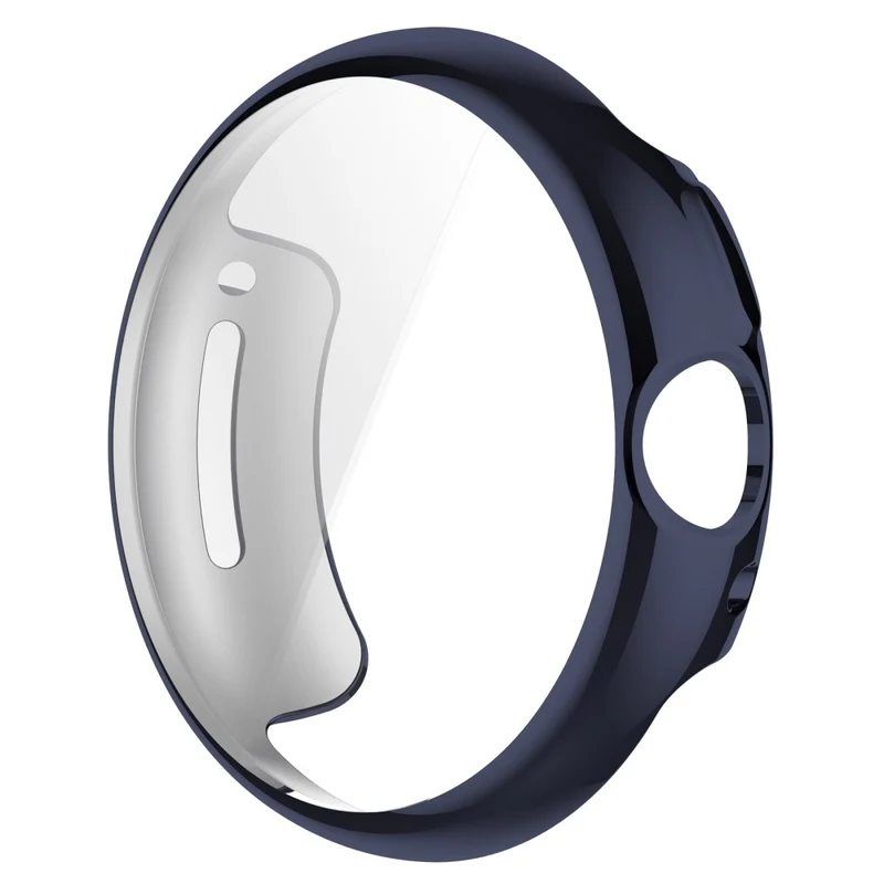 Stilvoll Google Pixel Watch Hülle mit Displayschutz in Silikon / TPU