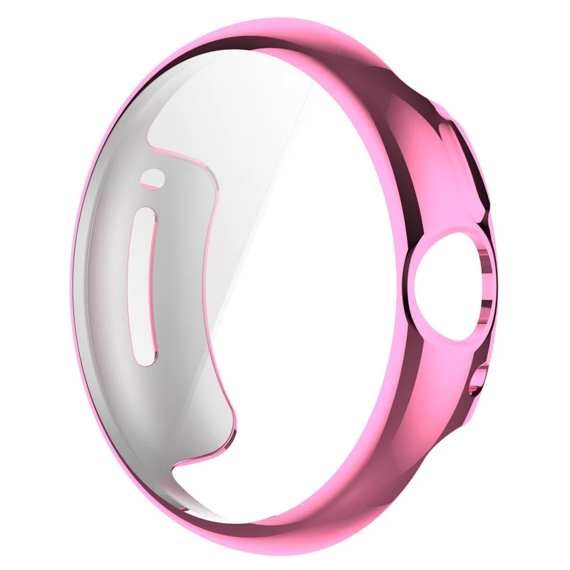 Stilvoll Google Pixel Watch Hülle mit Displayschutz in Silikon / TPU
