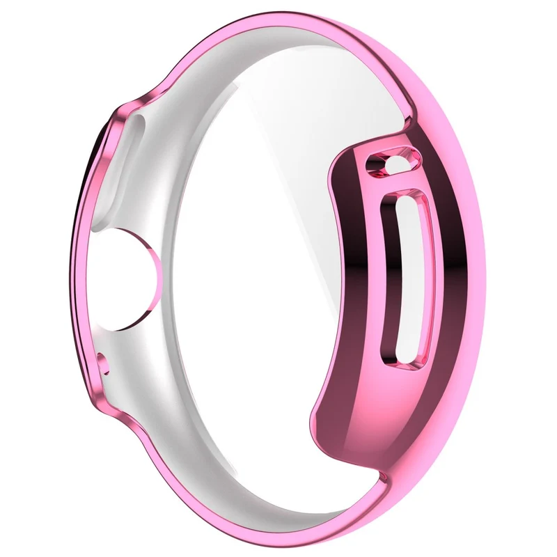 Stilvoll Google Pixel Watch Hülle mit Displayschutz in Silikon / TPU