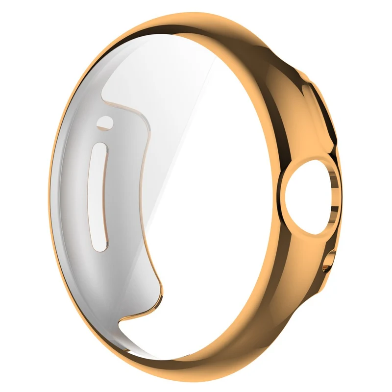 Stilvoll Google Pixel Watch Hülle mit Displayschutz in Silikon / TPU