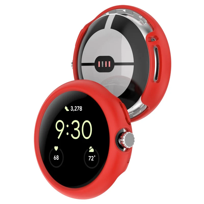 Mega Stylisch Google Pixel Watch Plastik Hülle