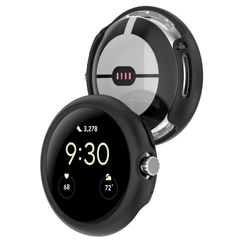 Mega Stylisch Google Pixel Watch Plastik Hülle