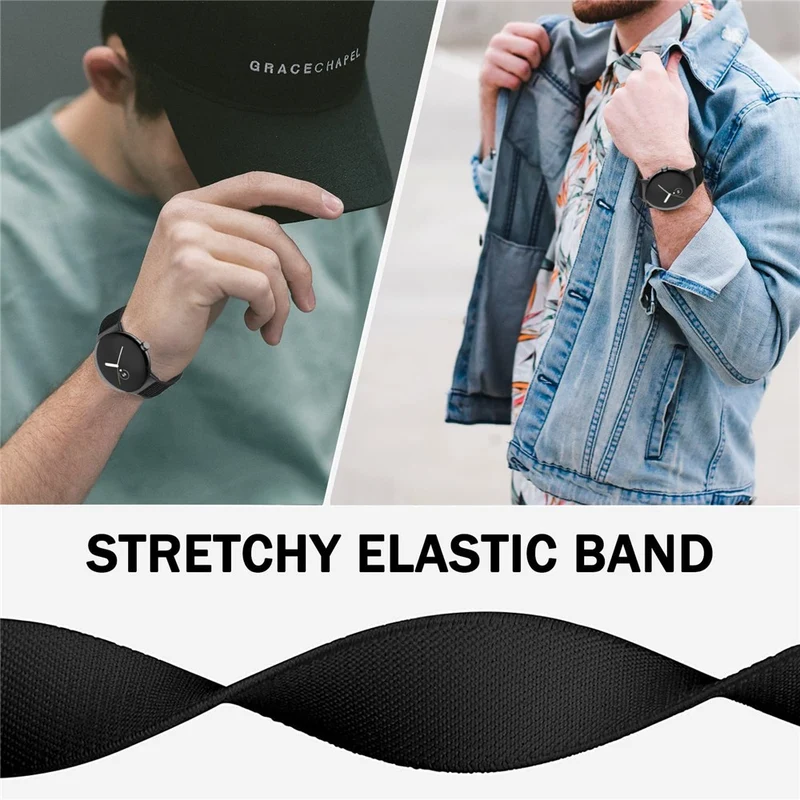 Cool Google Pixel Watch Textil / Nylon armband