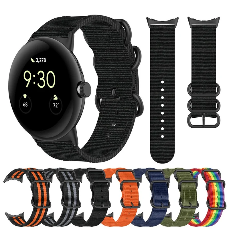 Cool Google Pixel Watch Textil / Nylon armband