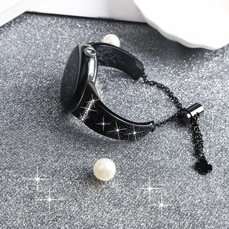 Absolut gut Google Pixel Watch Metall und Strass armband