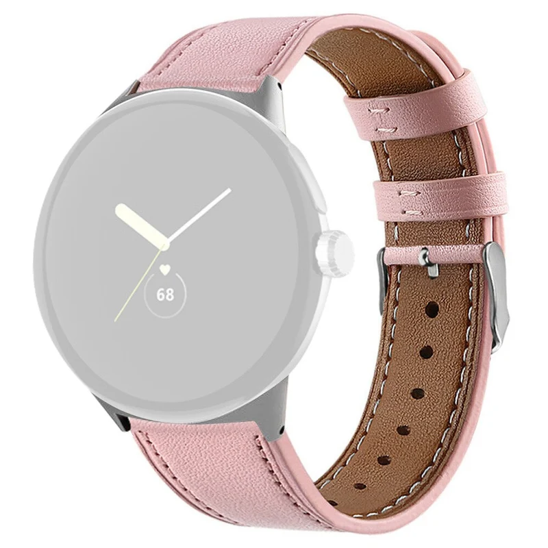 Mega fantastisch Google Pixel Watch Echtes Leder armband