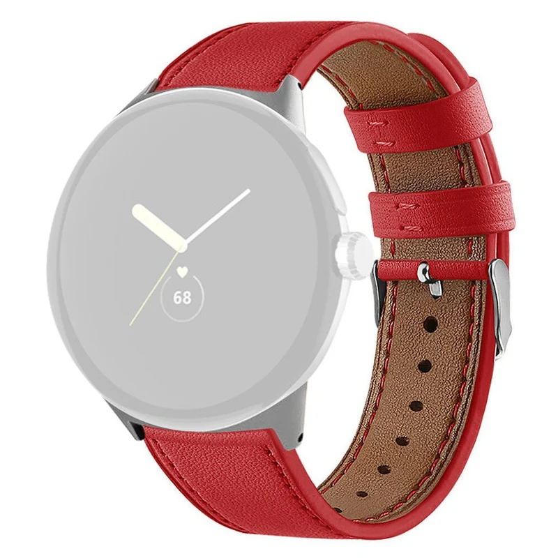 Mega fantastisch Google Pixel Watch Echtes Leder armband