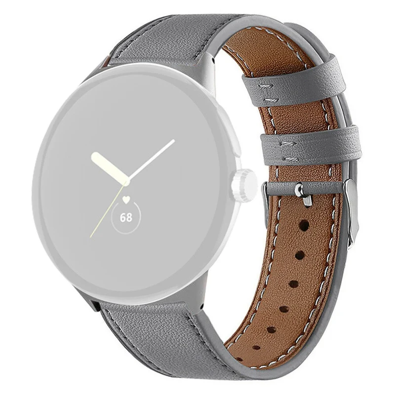 Mega fantastisch Google Pixel Watch Echtes Leder armband
