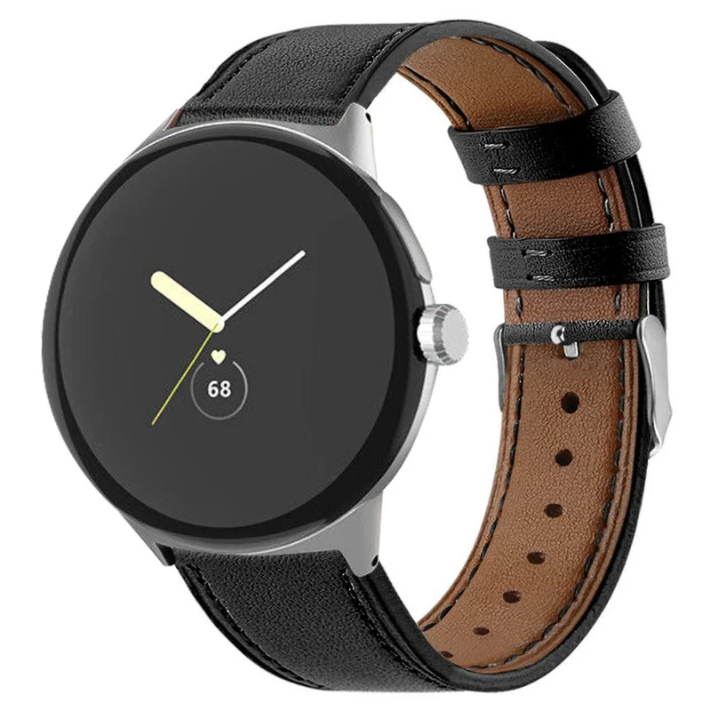 Mega fantastisch Google Pixel Watch Echtes Leder armband