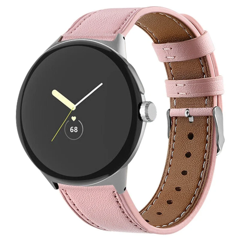 Mega fantastisch Google Pixel Watch Echtes Leder armband