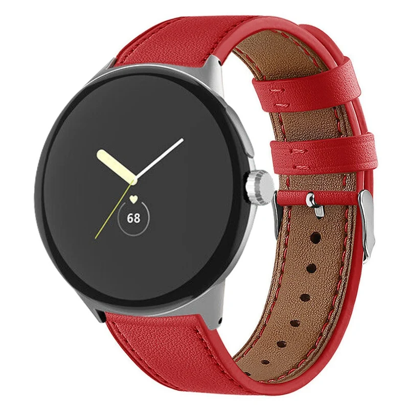Mega fantastisch Google Pixel Watch Echtes Leder armband