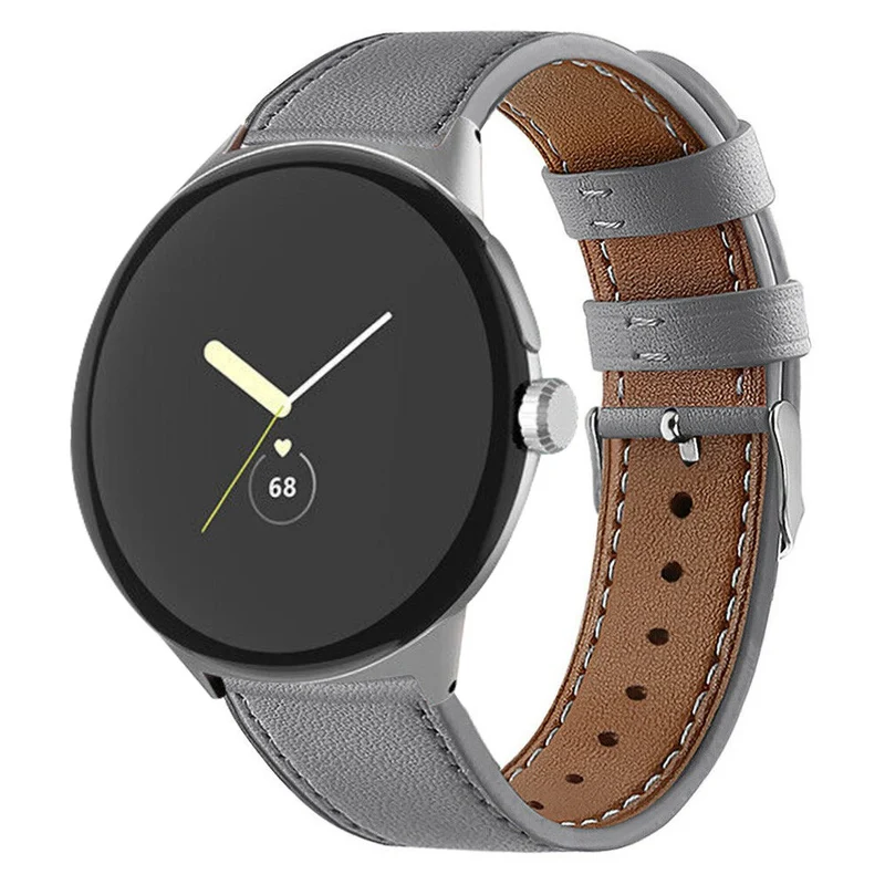 Mega fantastisch Google Pixel Watch Echtes Leder armband