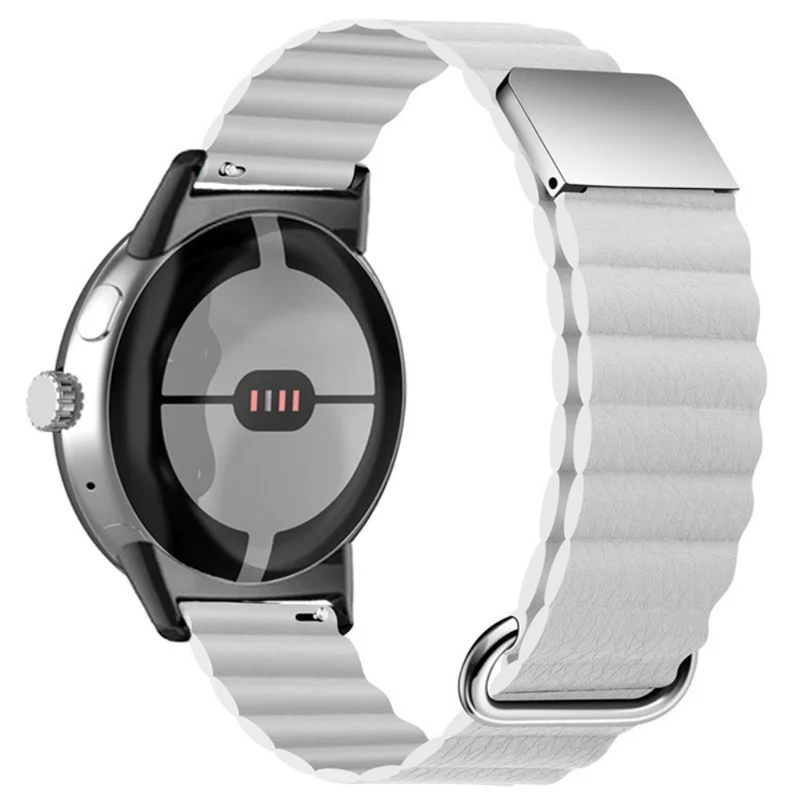 Mega modisch Google Pixel Watch Echtes Leder armband