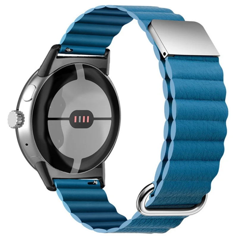 Mega modisch Google Pixel Watch Echtes Leder armband