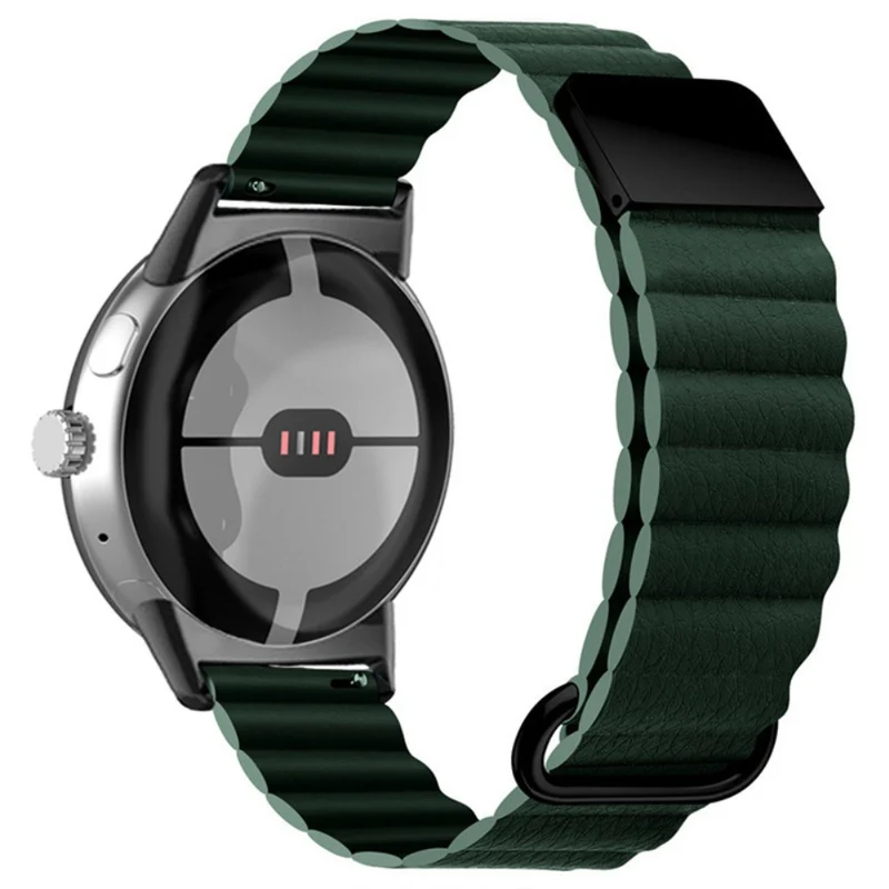Mega modisch Google Pixel Watch Echtes Leder armband