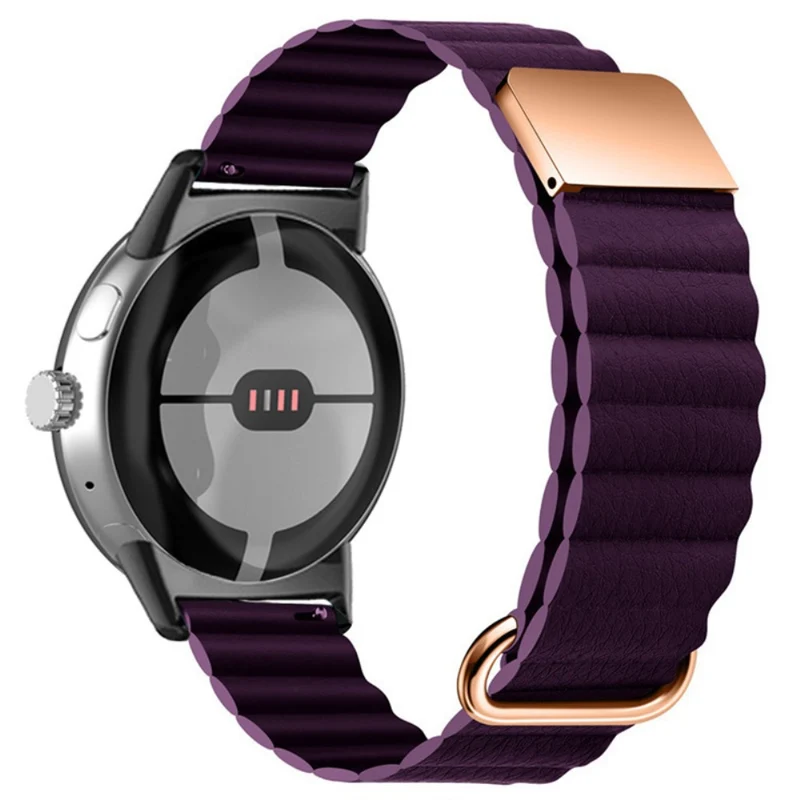 Mega modisch Google Pixel Watch Echtes Leder armband