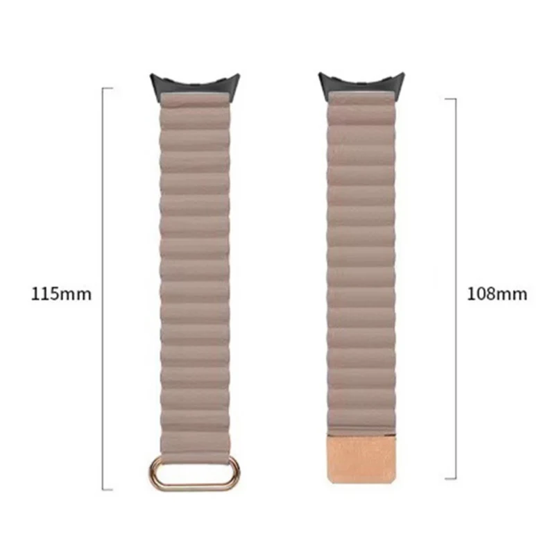 Mega modisch Google Pixel Watch Echtes Leder armband