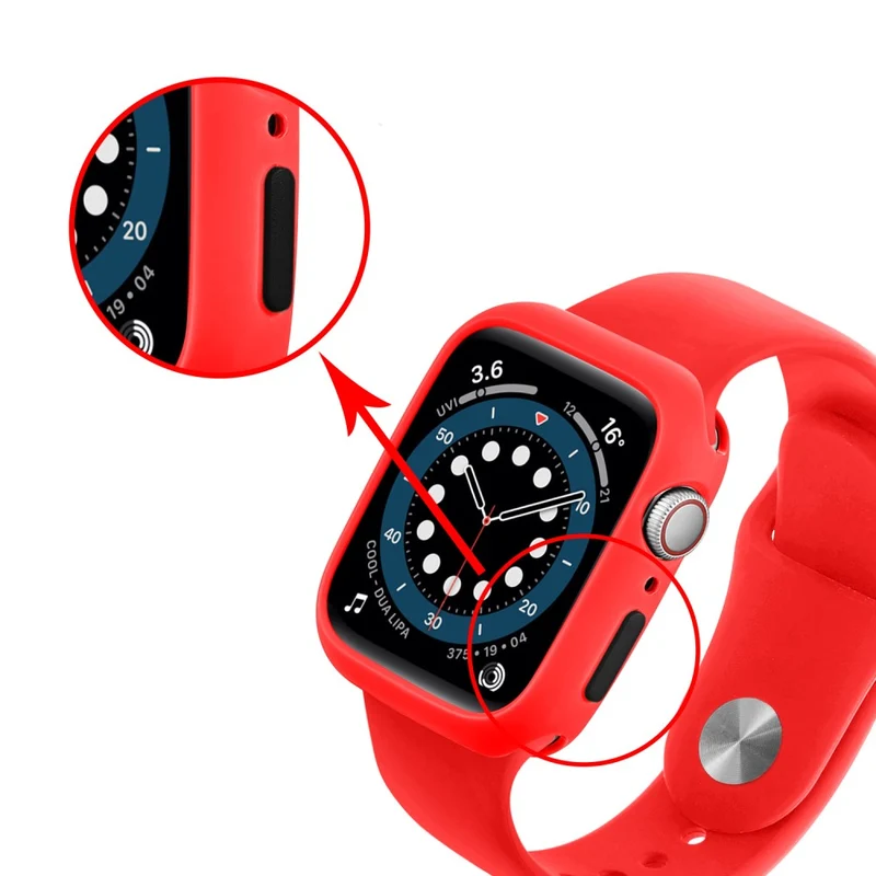 Apple Watch Series 7 45mm Silikon / TPU Bumper