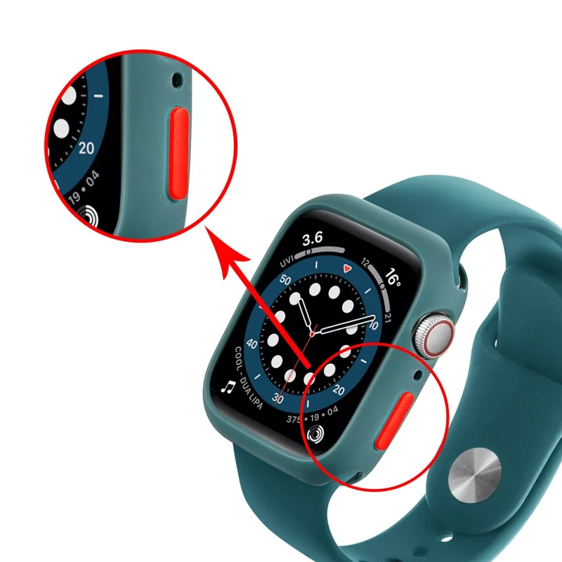 Apple Watch Series 7 45mm Silikon / TPU Bumper