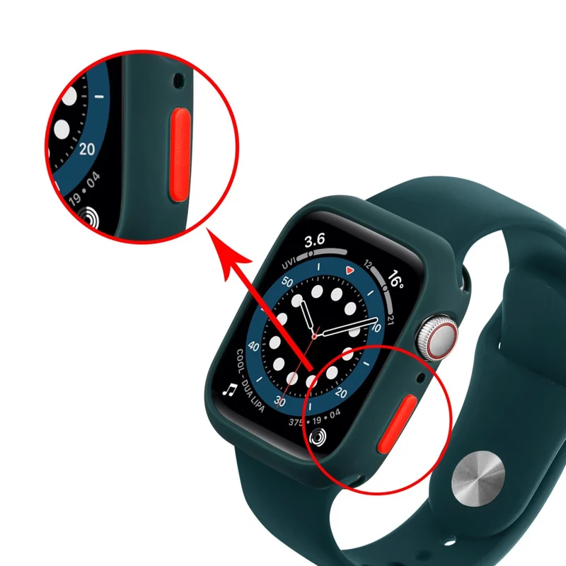 Apple Watch Series 7 45mm Silikon / TPU Bumper