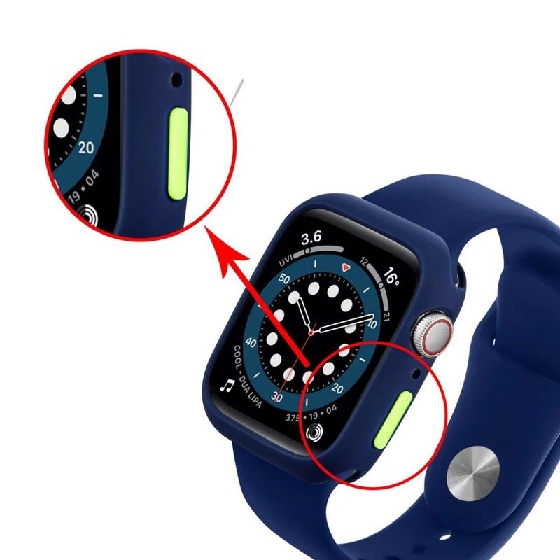 Apple Watch Series 7 45mm Silikon / TPU Bumper